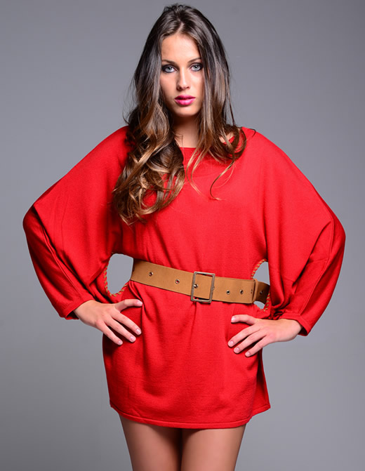 Add color to your winter wear it red!!